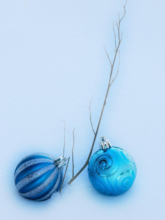 Blue Christmas Photograph by Michelle Frizzell-Thompson