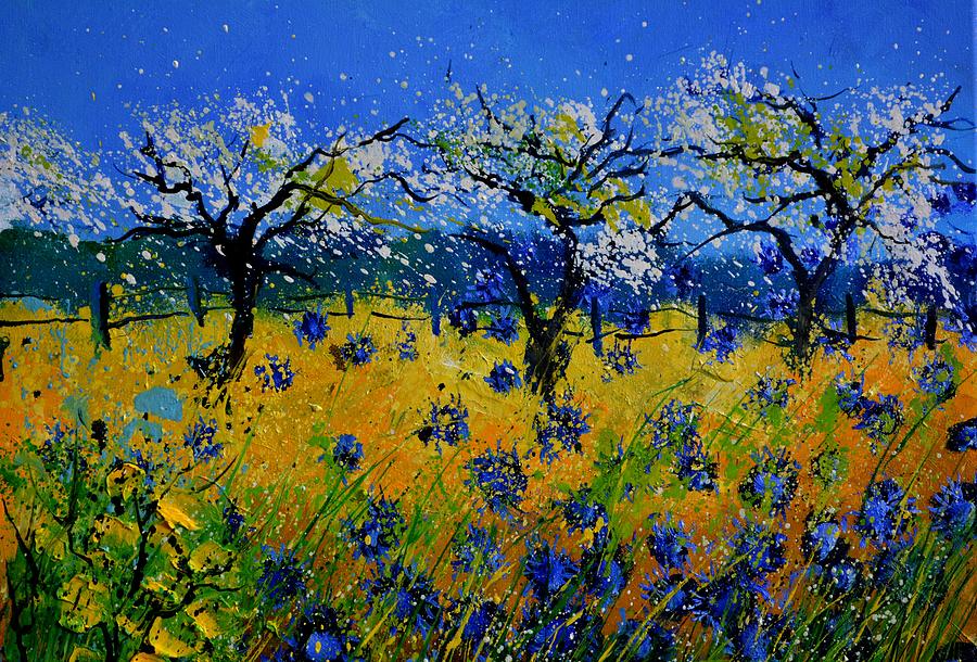 Blue Cornflowers 695130 Painting