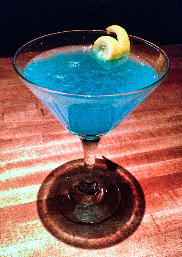 Blue Cosmo Photograph by Robert Meyers-Lussier