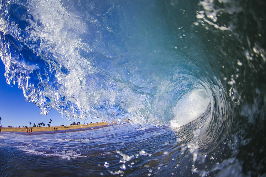 Blue Cylinders Photograph by Kyle Morris - Fine Art America