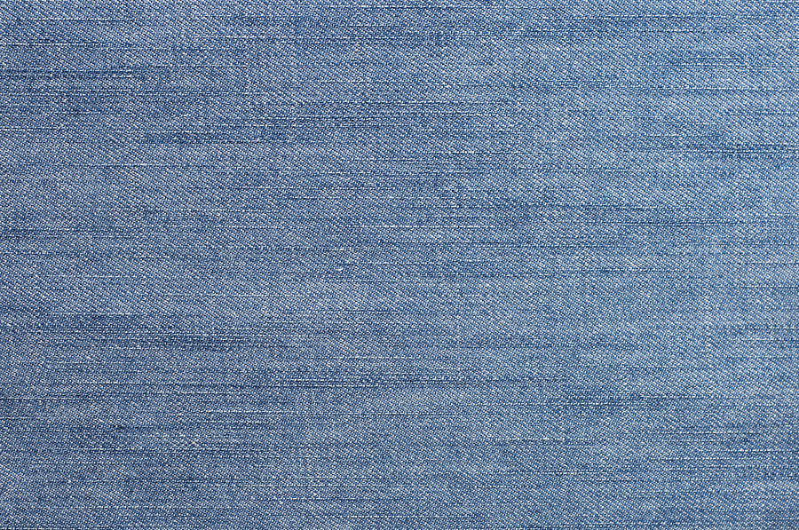 Blue Denim Fabric Photograph by Amete