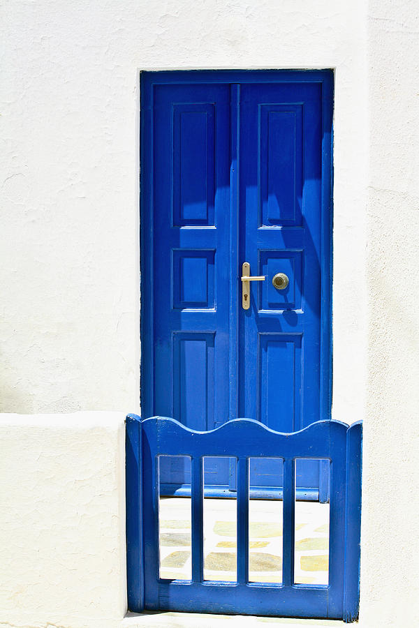 Blue Door 2 Photograph by Leanne Vorrias - Fine Art America
