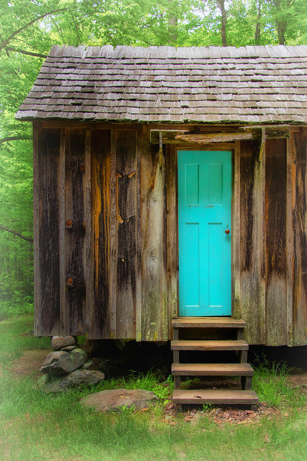 Blue Door Photograph by Carolyn Derstine