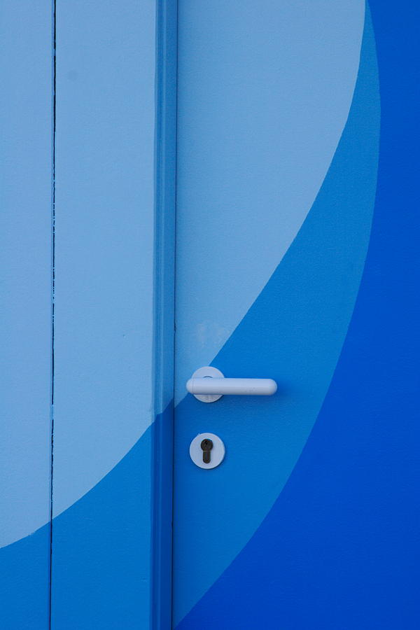 Blue door Photograph by Ulrich Kunst And Bettina Scheidulin