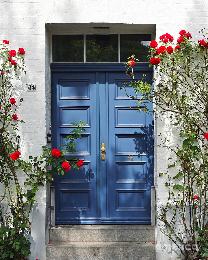 Blue Door Photograph by Kate McKenna