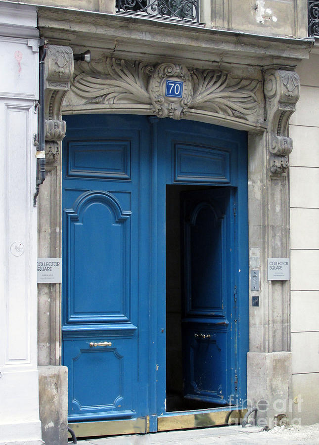 Blue Door Photograph by Lynellen Nielsen