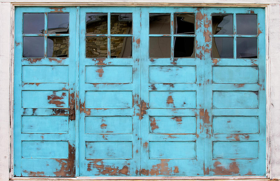 Blue Door Photograph by Tony Grider