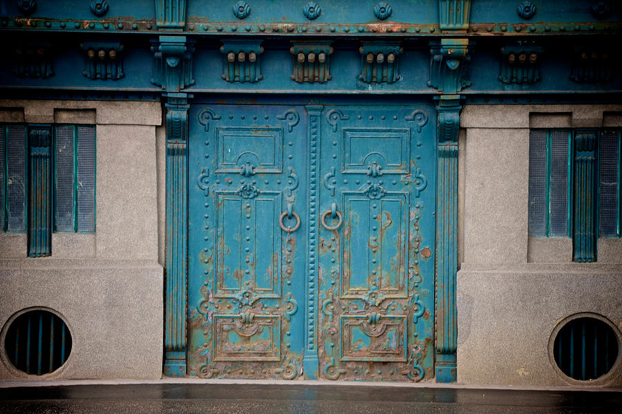 Blue Doors Photograph by Catherine Murton