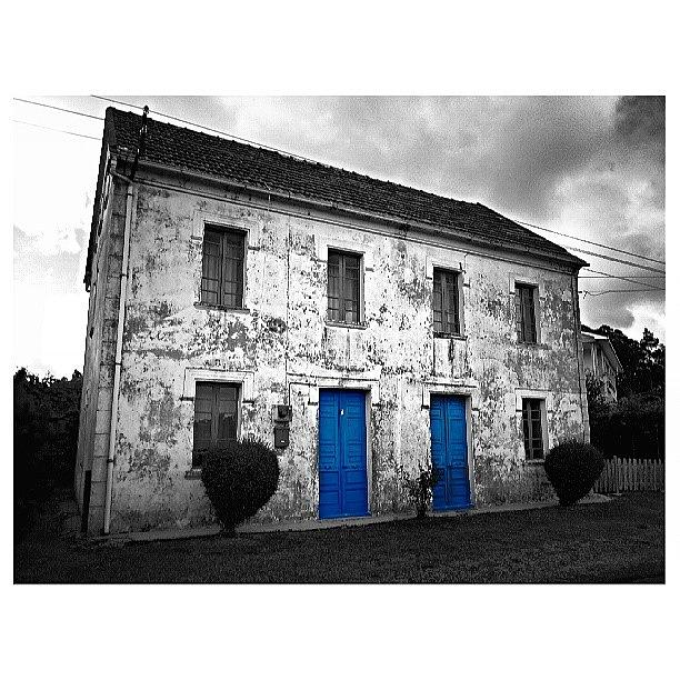 Blue Doors Photograph by Josep Serra