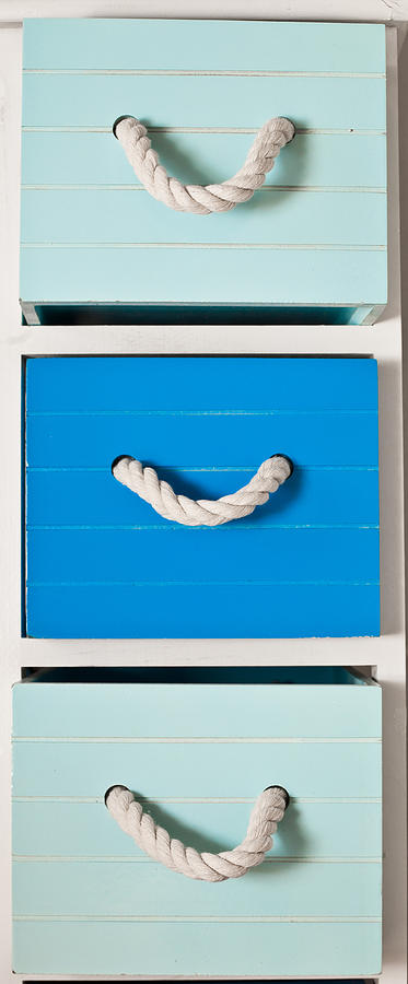 Cool Photograph - Blue drawers by Tom Gowanlock