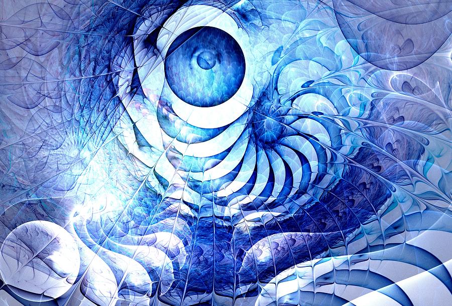Surrealism Digital Art - Blue Dream by Anastasiya Malakhova