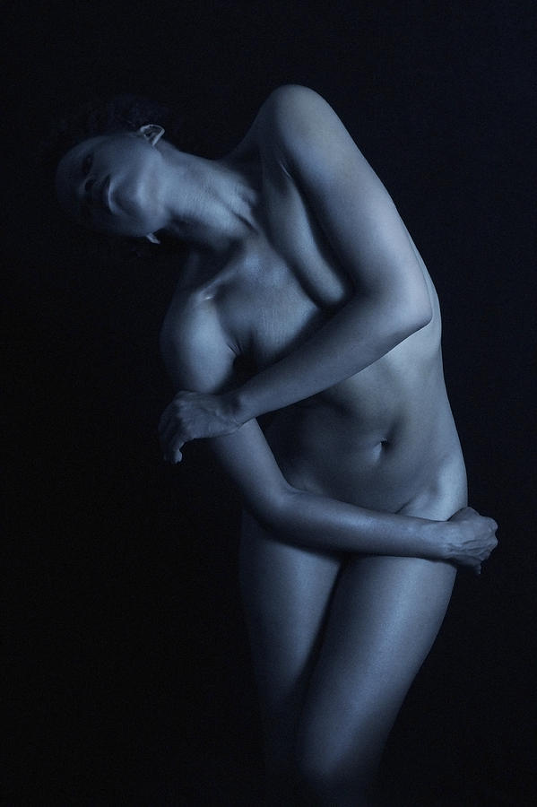 Nude Photograph - Blue Dream by Mayumi Yoshimaru
