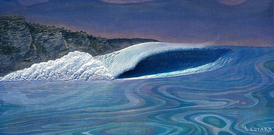 Seascape Painting - Blue Dream by Nathan Ledyard