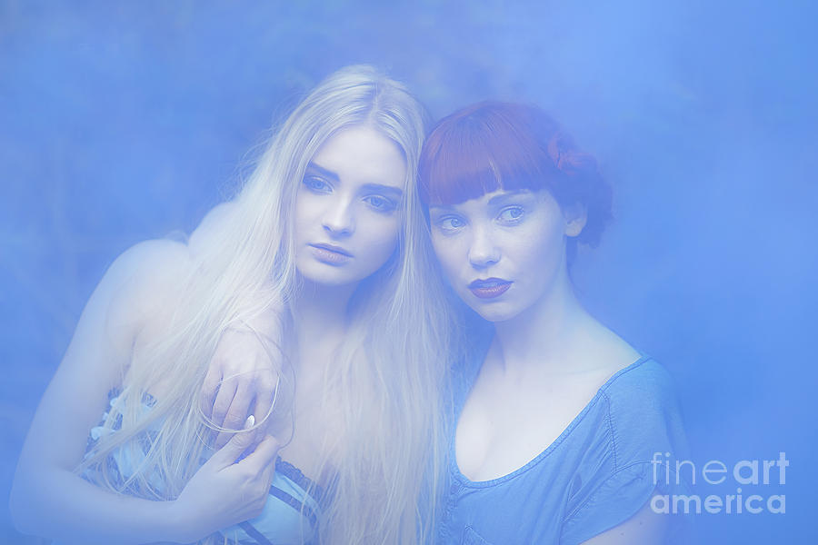 Fantasy Photograph - Blue Dreams by Svetlana Sewell