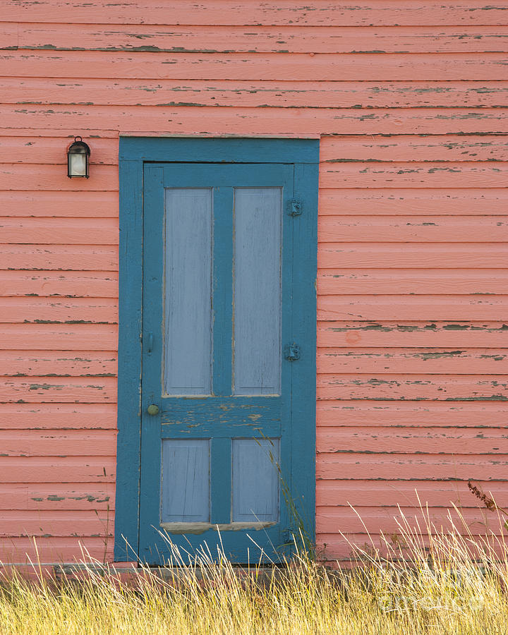 Architecture Photograph - Blue Entrance Door by Juli Scalzi