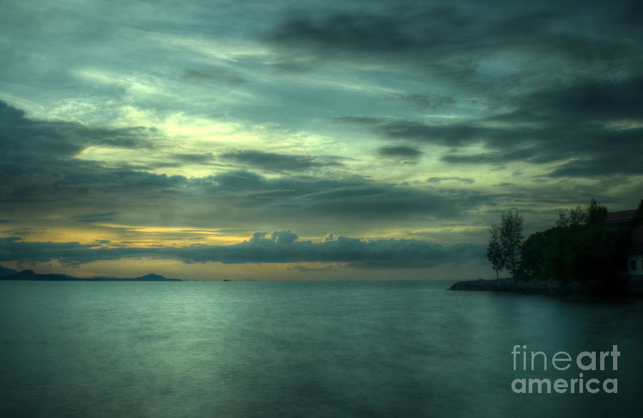 Summer Photograph - Blue Evening by Michelle Meenawong