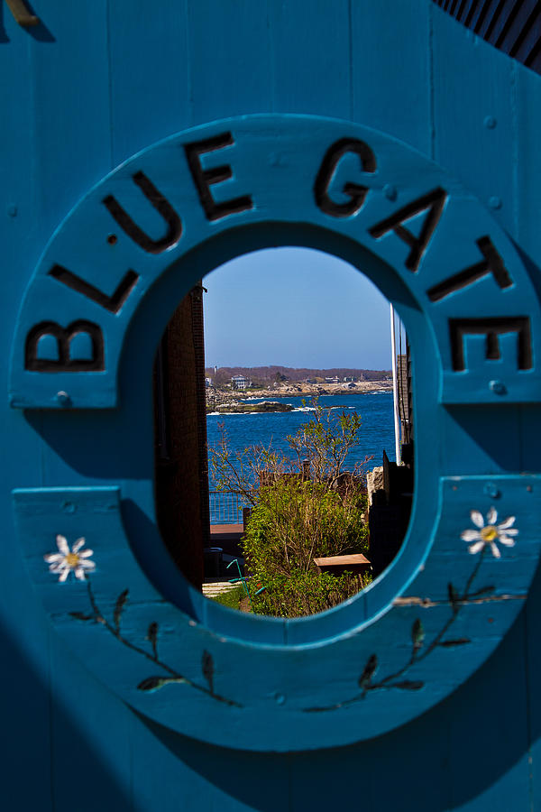Blue Gate Photograph by John Hoey