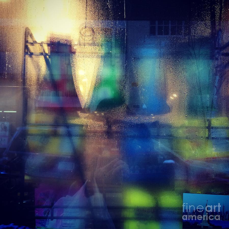 Blue Glass - Variation Photograph by Miriam Danar
