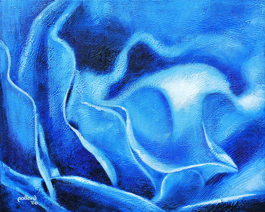 Blue Painting by Glenn Pollard