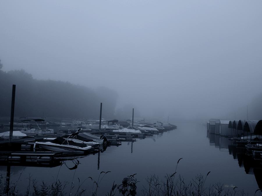 Blue Harbor Mist Photograph by Wild Thing