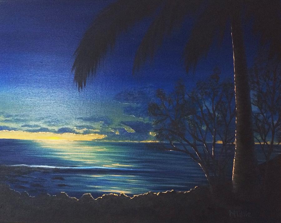 Blue Hawaii Painting by Marlene Little