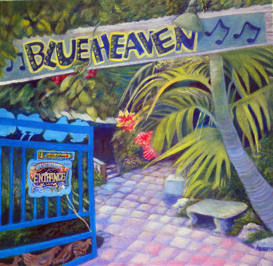 Blue Heaven New View Painting by Kandy Cross