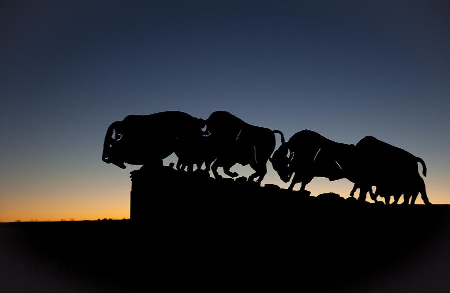 Blue Hour at Caprock Canyons State Park Photograph by Melany Sarafis