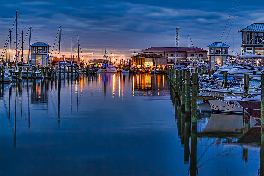 Boat Photograph - Blue hour beauty by Brian Wright