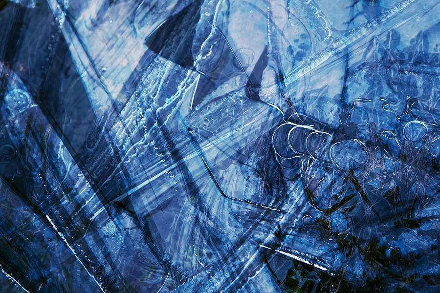 Blue Ice Photograph by Michele Cornelius