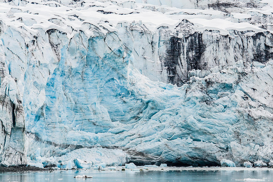 Blue Ice Shelf Photograph by Melinda Ledsome
