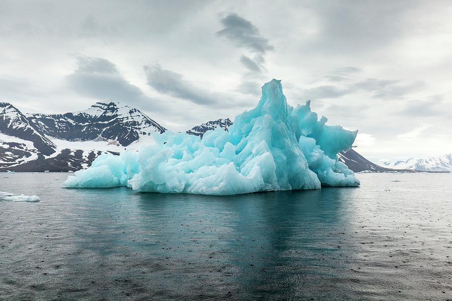 Blue Iceberg Photograph by Dr Juerg Alean/science Photo Library | Fine ...