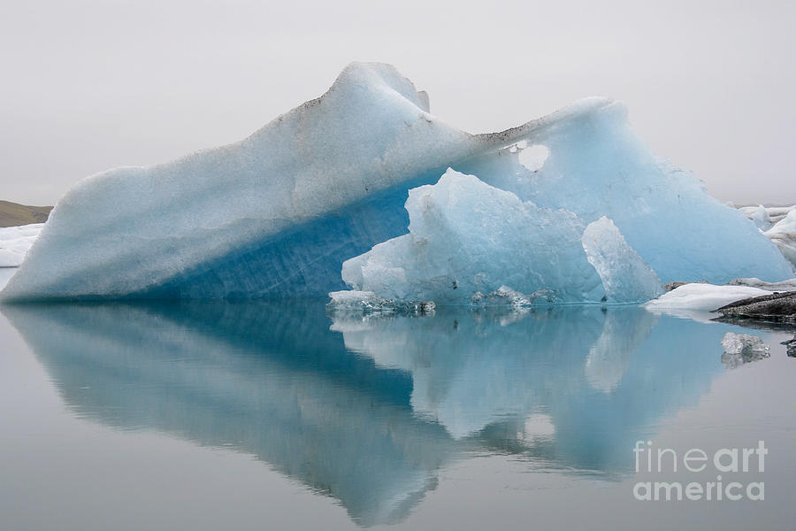 Blue icebergs Photograph by Patricia Hofmeester
