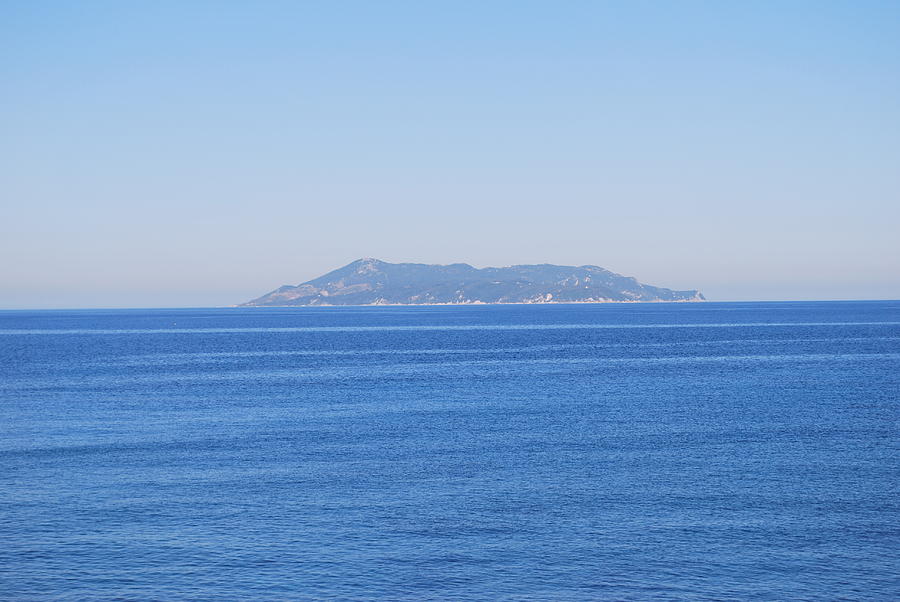 Blue Ionian Sea Photograph by George Katechis
