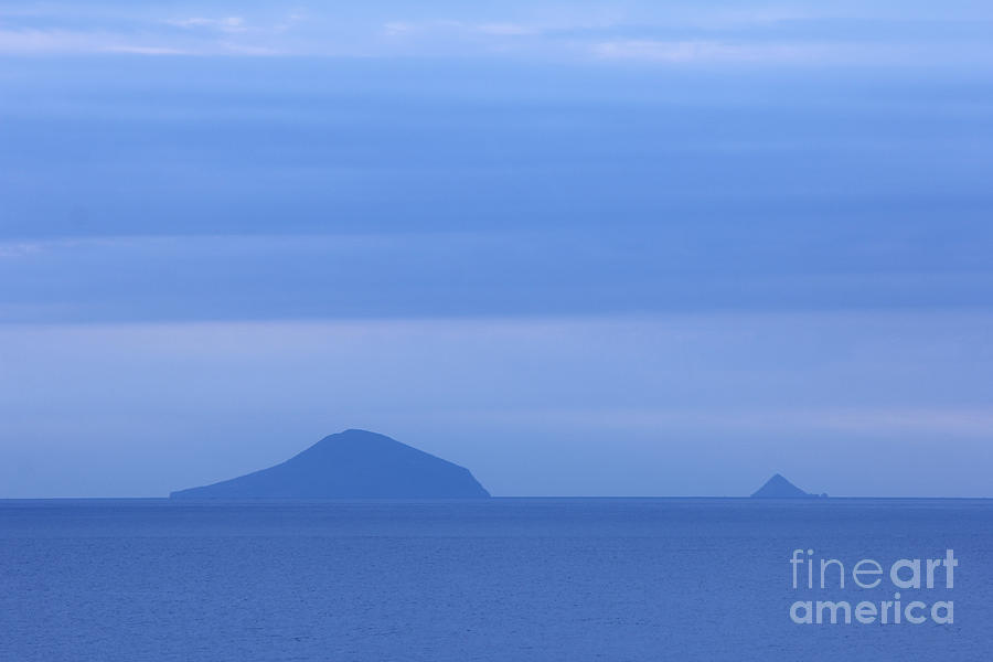 Blue Islands Off the Coast of Shimoda at Dawn Photograph by Beverly Claire Kaiya