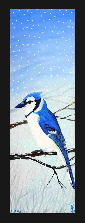 Blue Jay Painting by Jim Harris