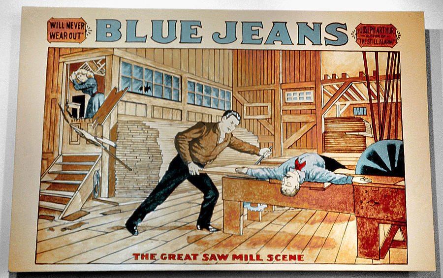 Blue Jeans Advertisement Painting by Granger - Fine Art America