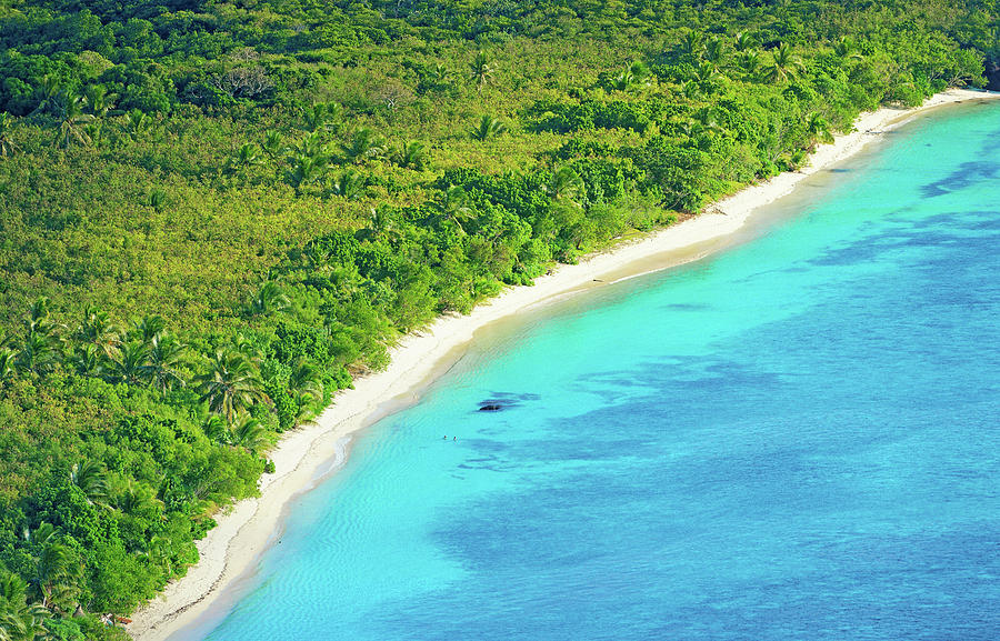 Blue Lagoon, Nacula Island, Yasawa Photograph by Marco Simoni