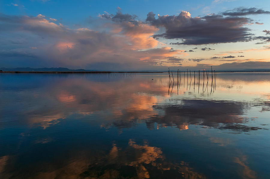 Blue Lagoon. Valencia Photograph by Juan Carlos Ferro Duque