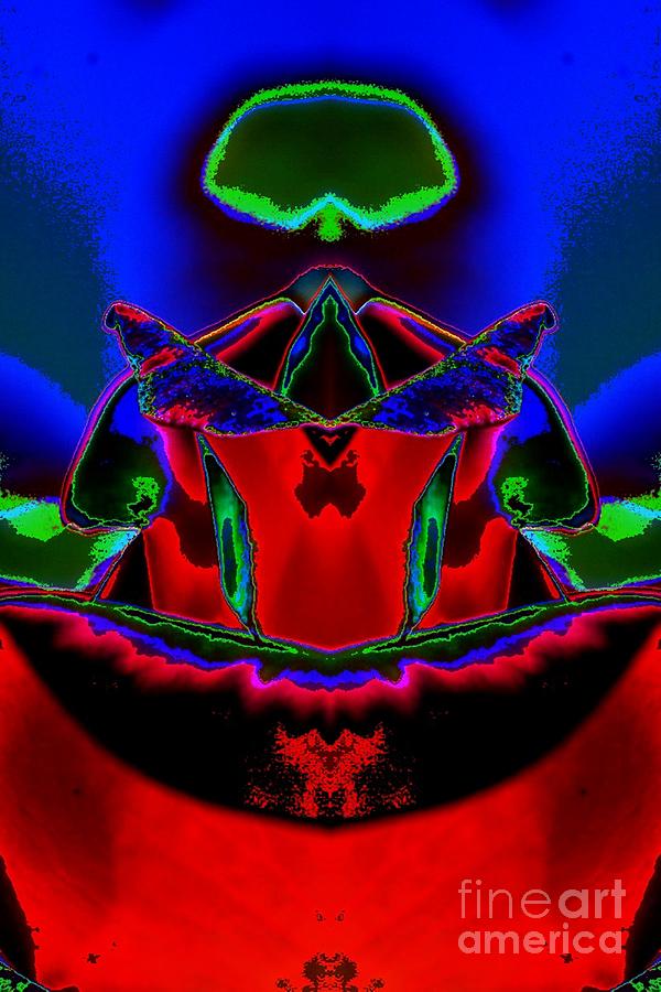 Blue Mantle Digital Art - Blue Mantle by Lorles Lifestyles Blue Mantle Digital Art - Blue Mantle by Lorles Lifestyles