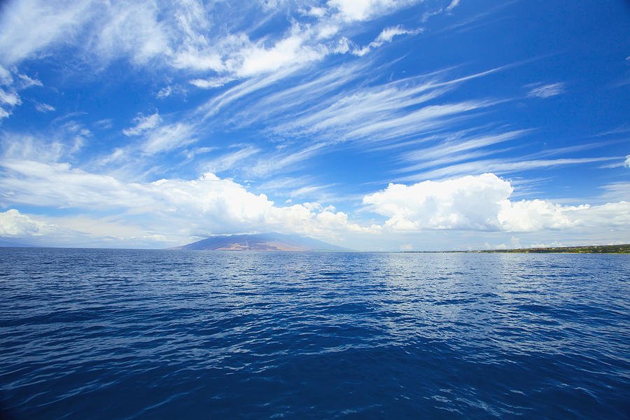 Blue Maui Seascape Photograph by Kicka Witte