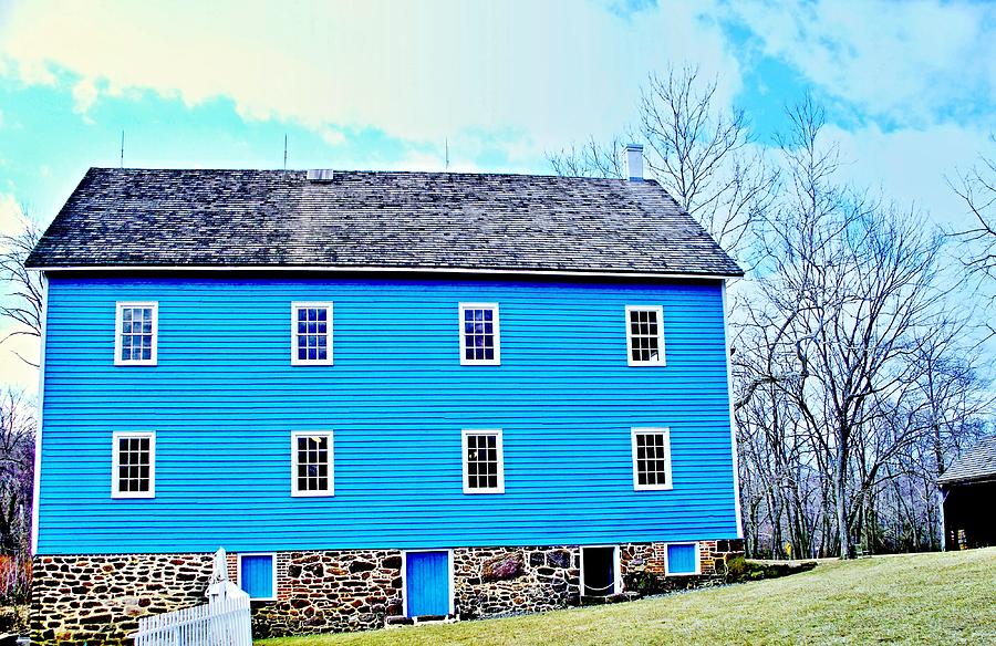 Blue Mill Historic Walnford Mill  Photograph by Rick Todaro