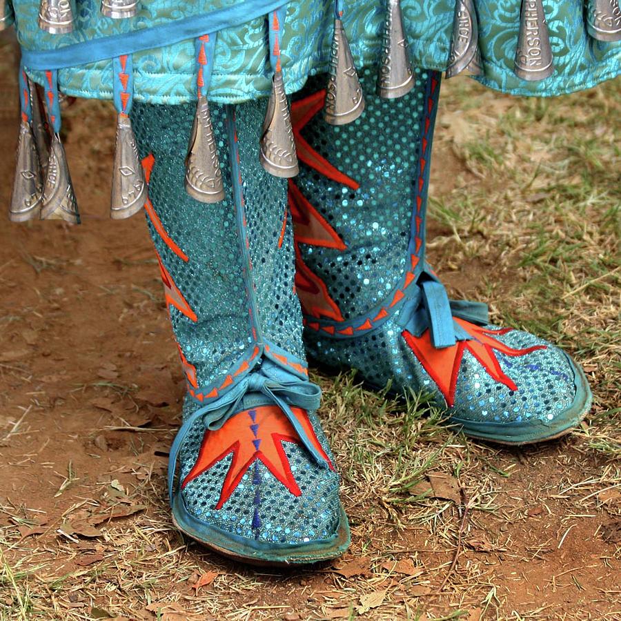 Blue Moccasins Photograph by Art Block Collections
