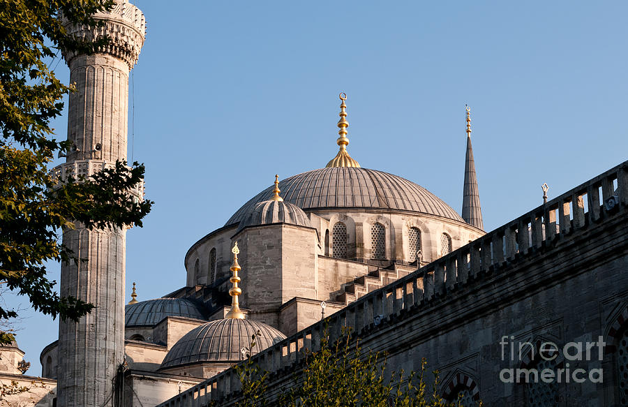 Blue Mosque 03 Photograph by Rick Piper Photography