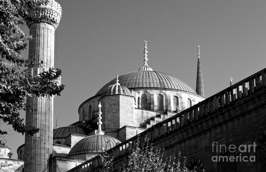 Blue Mosque 04 Photograph by Rick Piper Photography