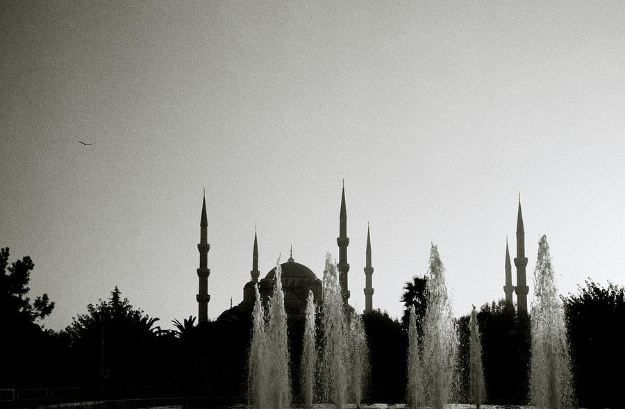 Turkey Photograph - Blue Mosque Dusk by Shaun Higson