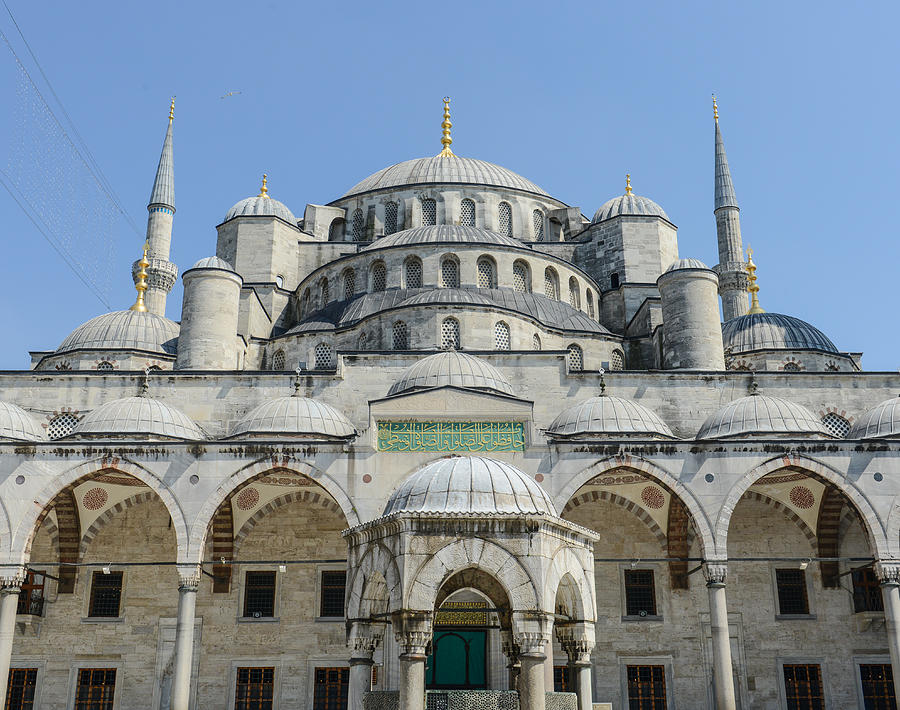 Blue Mosque in Istanbul Turkey Photograph by Brandon Bourdages