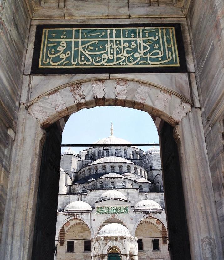 Blue Mosque Photograph by Michael Fitzpatrick - Fine Art America