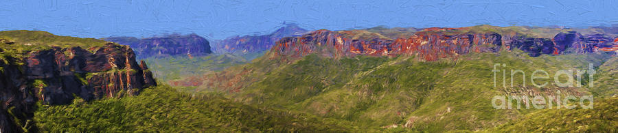 Blue Mountains panorama Photograph by Sheila Smart Fine Art Photography