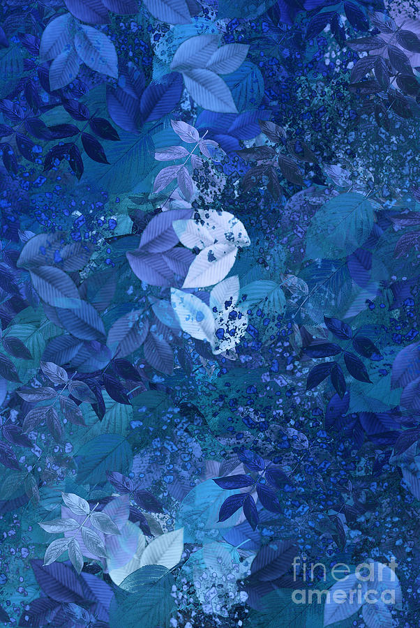 BLUE - Natural Abstract Series Digital Art by Aimelle Ml