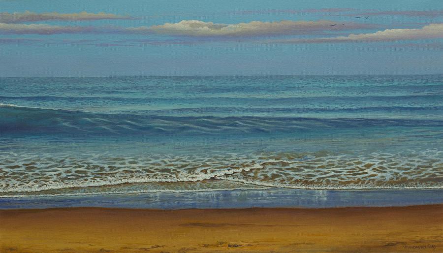 Blue ocean Painting by Vrindavan Das